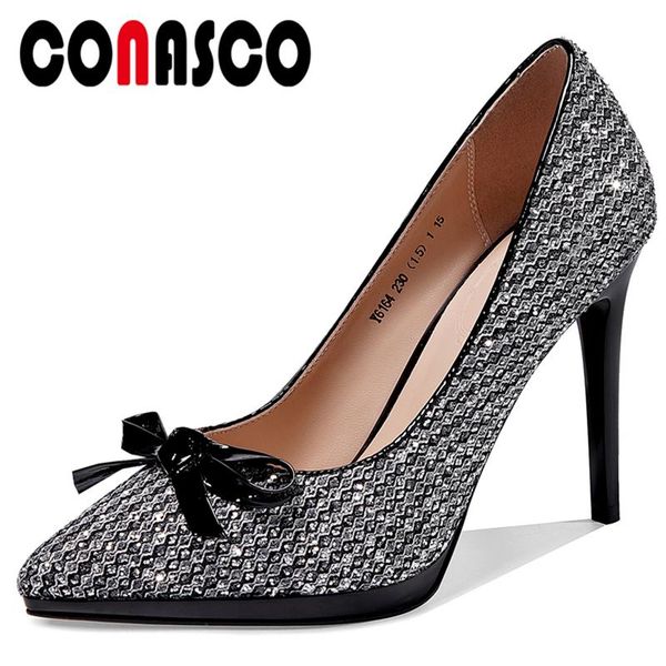 dress shoes conasco spring summer women pumps fashion concise elegant office butterfly knot pointed toe high heels shallow woman, Black
dress shoes conasco spring summer women pumps fashion concise elegant office butterfly knot pointed toe high heels shallow woman, Black