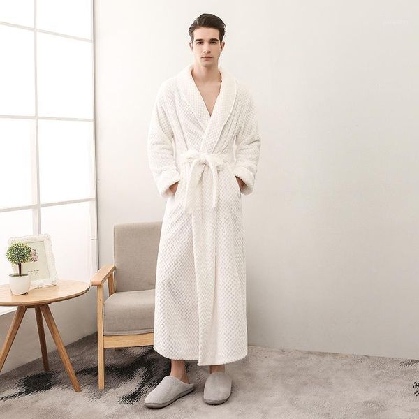 men's sleepwear thicken flannel robe male winter bathrobe belt terry pajamas for couples waffle long sleeping dress lovers home wear, Black;brown
men's sleepwear thicken flannel robe male winter bathrobe belt terry pajamas for couples waffle long sleeping dress lovers home wear, Black;brown