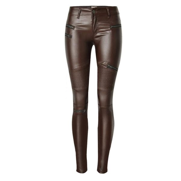 women's pants & capris winter brown pu leather women plus size trousers mid waist stretch pencil cool motorcyle biker punk pantalon, Black;white
women's pants & capris winter brown pu leather women plus size trousers mid waist stretch pencil cool motorcyle biker punk pantalon, Black;white