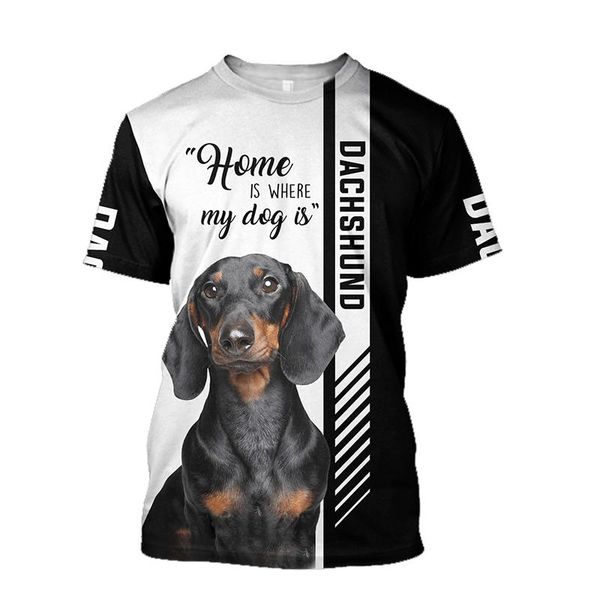 men's t-shirts 2021 summer ultra-thin breathable cotton short sleeve 3d printed faithful dog casual fashion vintage t-shirt, White;black 
men's t-shirts 2021 summer ultra-thin breathable cotton short sleeve 3d printed faithful dog casual fashion vintage t-shirt, White;black
