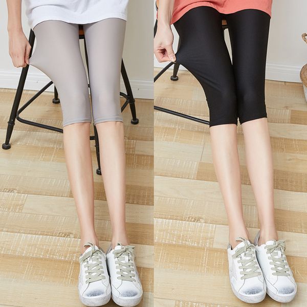 yiwu summer new ice silk plaid kitten leggings thin women wear large elastic skinny leggings, Black
yiwu summer new ice silk plaid kitten leggings thin women wear large elastic skinny leggings, Black