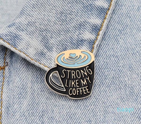 coffee pin strong like my coffee enamel pin, coffee lover pin brooches bag lapel pin clothes badge jewelry gift, Gray
coffee pin strong like my coffee enamel pin, coffee lover pin brooches bag lapel pin clothes badge jewelry gift, Gray