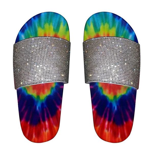 slippers oeak womens summer slipper tie-dye glitter bling slide flat shoes low heel comfortable breathable sandals, Black
slippers oeak womens summer slipper tie-dye glitter bling slide flat shoes low heel comfortable breathable sandals, Black