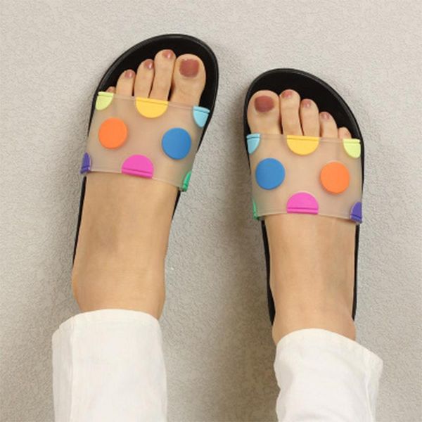 slippers women 2021 jelly shoe flat summer dot big size 43 comfort female colorful shoes woman fashion ladies slides, Black
slippers women 2021 jelly shoe flat summer dot big size 43 comfort female colorful shoes woman fashion ladies slides, Black