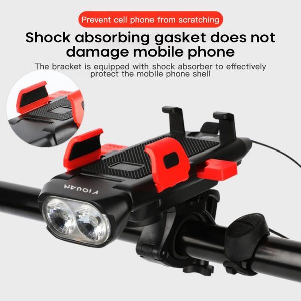 lumens 3000ma waterproof bicycle 4 in headlight usb charging trumpet mobile phone support tail light safety warning bike lights
lumens 3000ma waterproof bicycle 4 in headlight usb charging trumpet mobile phone support tail light safety warning bike lights
