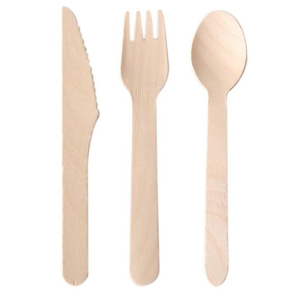 100pcs disposable wooden cutlery sets knife spoons fork picnic wedding favors eco friendly portable travel suit dinnerware
100pcs disposable wooden cutlery sets knife spoons fork picnic wedding favors eco friendly portable travel suit dinnerware