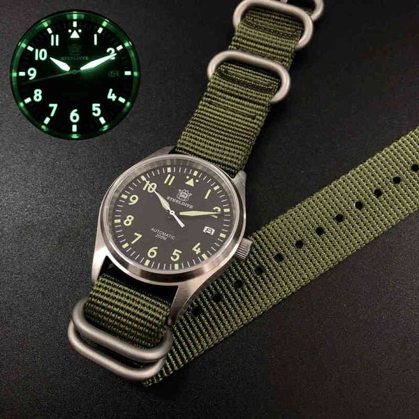 dive watches steeldive luxury human men automatic mechanical 200m waterproof switzerland c3 lighting clock nh35, Slivery;brown
dive watches steeldive luxury human men automatic mechanical 200m waterproof switzerland c3 lighting clock nh35, Slivery;brown