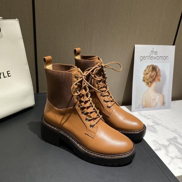 boots genuine leather knitted ladies flat ankle round toe fashionable lace up women winter, Black
boots genuine leather knitted ladies flat ankle round toe fashionable lace up women winter, Black