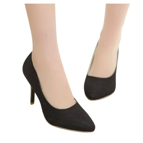 dress shoes women pumps casual bling pointed toe slip on ladies stiletto high heels woman work shoe plus size43 zapatos de mujer, Black
dress shoes women pumps casual bling pointed toe slip on ladies stiletto high heels woman work shoe plus size43 zapatos de mujer, Black