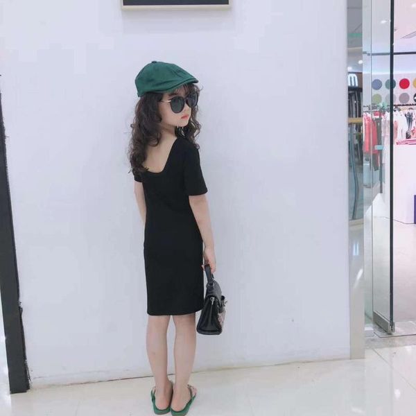 girl's dresses baby girls clothes black pencil dress vestidos short sleeve open back toddler modal knee length streetwear bodycon 2 to, Red;yellow
girl's dresses baby girls clothes black pencil dress vestidos short sleeve open back toddler modal knee length streetwear bodycon 2 to, Red;yellow