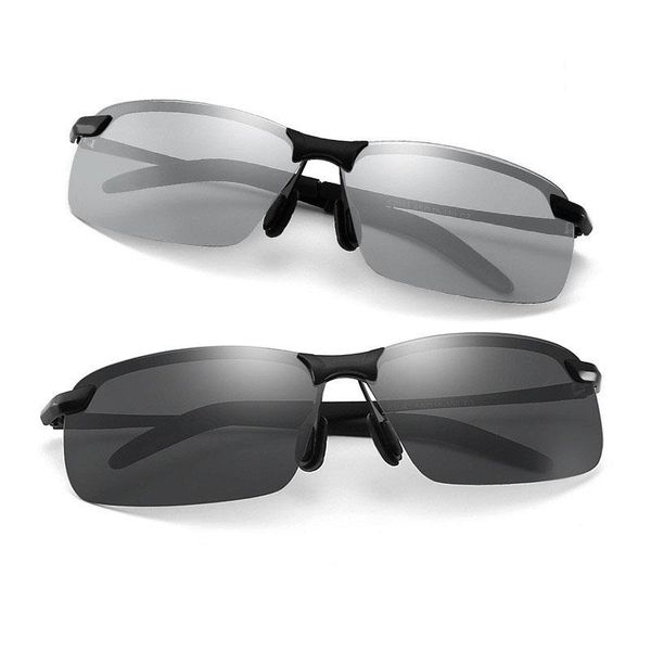 sunglasses men's pochromic polarized men driving chameleon glasses male change color sun fishing day night vision uv, White;black
sunglasses men's pochromic polarized men driving chameleon glasses male change color sun fishing day night vision uv, White;black
