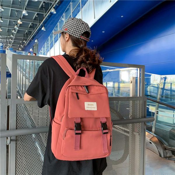 backpack solid women waterproof nylon schoolbag students zipper school backpacks for teenager gilr mochila bagpack female
backpack solid women waterproof nylon schoolbag students zipper school backpacks for teenager gilr mochila bagpack female