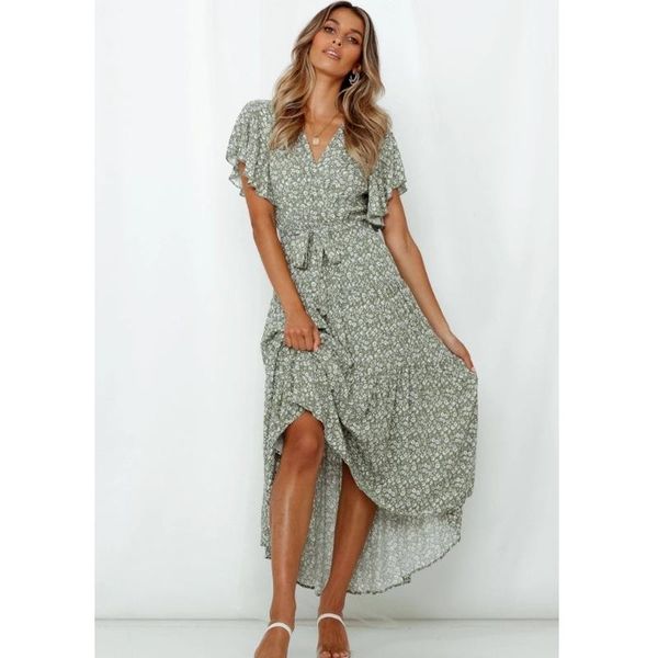 party dresses 2021 summer butterfly sleeve short print v-neck lace up dress casual women's, White;black
party dresses 2021 summer butterfly sleeve short print v-neck lace up dress casual women's, White;black