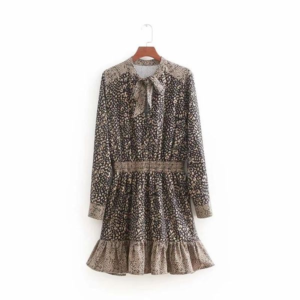 casual dresses retro leopard patchwork print bow tie women dress long sleeve stylish streetwear femme loose vestidos d2223, Black;gray
casual dresses retro leopard patchwork print bow tie women dress long sleeve stylish streetwear femme loose vestidos d2223, Black;gray
