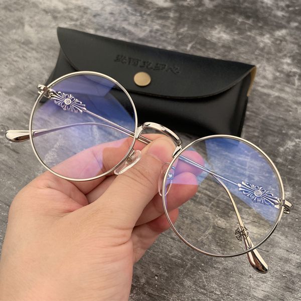 crosin's new ultra light gold wire frame personalized ova men's and women's large round glasses, White;black
crosin's new ultra light gold wire frame personalized ova men's and women's large round glasses, White;black