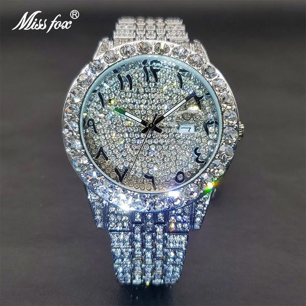 wristwatches missfox gold watches for men bright diamond luxury design hip hop watch steampunk style waterproof relógio masculino wholesale, Slivery;brown
wristwatches missfox gold watches for men bright diamond luxury design hip hop watch steampunk style waterproof relógio masculino wholesale, Slivery;brown