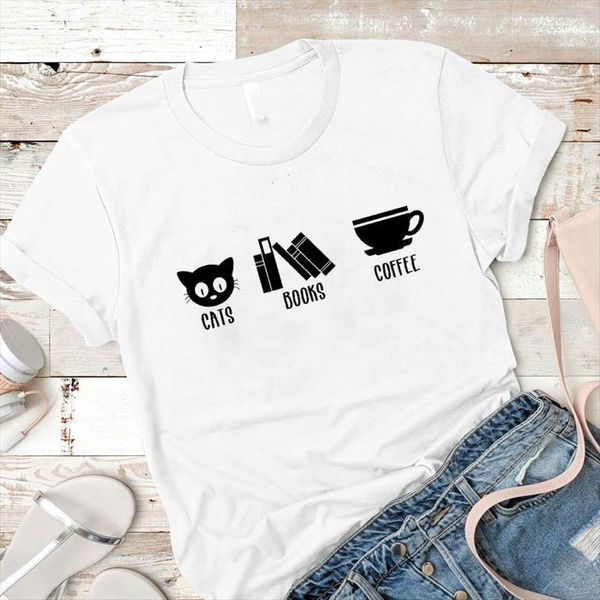and women lady cat book men t shirt womens printed ladies short sleeve loose tee female clothes graphic, White;black
and women lady cat book men t shirt womens printed ladies short sleeve loose tee female clothes graphic, White;black