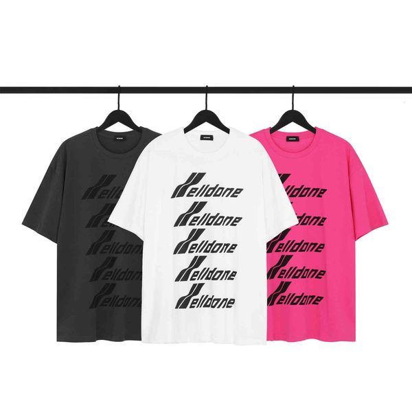 fashion t shirt ins japan and south korea brand welldone short sleeve we11done os loose casual, White;black
fashion t shirt ins japan and south korea brand welldone short sleeve we11done os loose casual, White;black