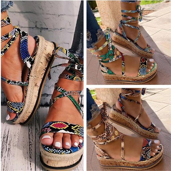 sandals european american style thick-soled lace-up snake plus size hollow and breathable mature women outdoor casual sandal, Black
sandals european american style thick-soled lace-up snake plus size hollow and breathable mature women outdoor casual sandal, Black