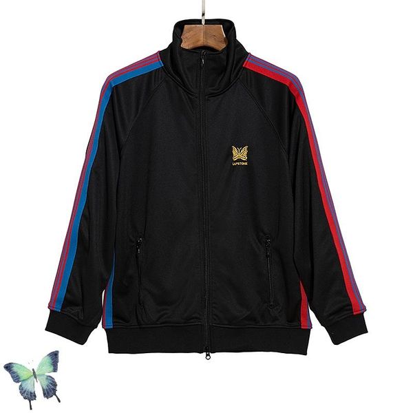 men's jackets awge knitted butterfly sweatshirt color side splicing sweatshirts men women zipper coat, Black;brown
men's jackets awge knitted butterfly sweatshirt color side splicing sweatshirts men women zipper coat, Black;brown