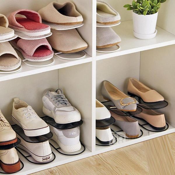 clothing & wardrobe storage simple double-layer shoes rack iron shoe racks organizer shelves stand for footwear home supplies
clothing & wardrobe storage simple double-layer shoes rack iron shoe racks organizer shelves stand for footwear home supplies