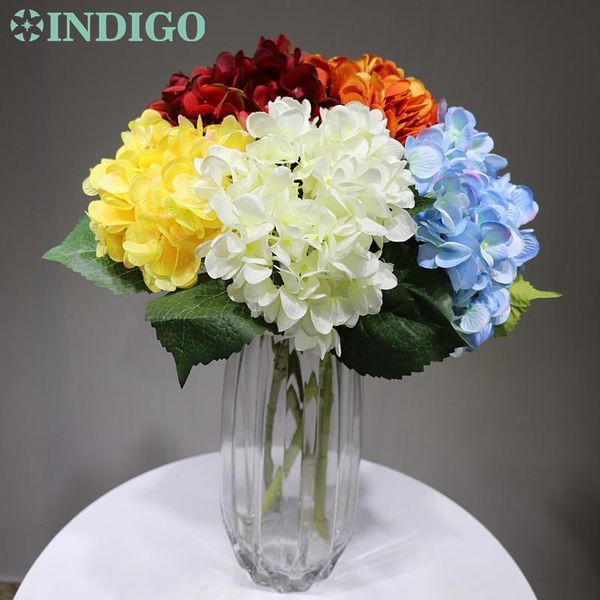 - big flower 6 colors hydrangea with leaves hydrange beautiful wedding floral event party decorative flowers & wreaths
- big flower 6 colors hydrangea with leaves hydrange beautiful wedding floral event party decorative flowers & wreaths
