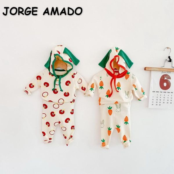 clothing sets 2021 spring baby girls 3-pcs cartoon radish tomato bodysuit + pants cap cute style born clothes e6039, White
clothing sets 2021 spring baby girls 3-pcs cartoon radish tomato bodysuit + pants cap cute style born clothes e6039, White