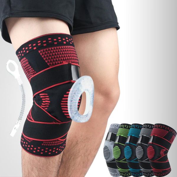 sports kneecap with compression strap cycling joints support brace kneepad silicone padded patella protection basketball elbow & knee pads, Black;gray
sports kneecap with compression strap cycling joints support brace kneepad silicone padded patella protection basketball elbow & knee pads, Black;gray
