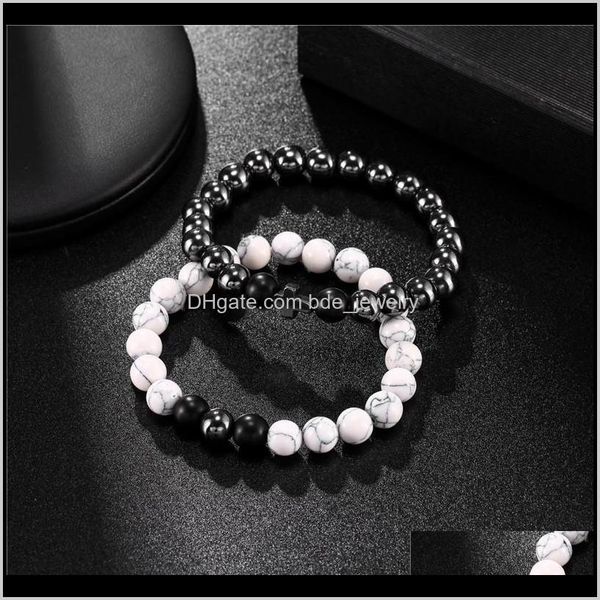 beaded strands bracelets jewelry8mm cross hematite beaded set men charm white turquoises women elastic bracelet pulseras drop delivery 2021, Black
beaded strands bracelets jewelry8mm cross hematite beaded set men charm white turquoises women elastic bracelet pulseras drop delivery 2021, Black