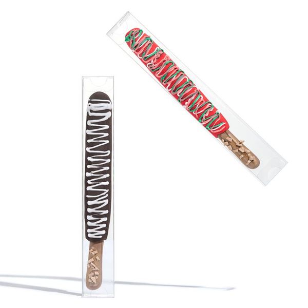gift wrap clear chocolate covered pretzel rod boxes 1.2 x 8.2 inches party favor small treat for weddings, baby shower
gift wrap clear chocolate covered pretzel rod boxes 1.2 x 8.2 inches party favor small treat for weddings, baby shower