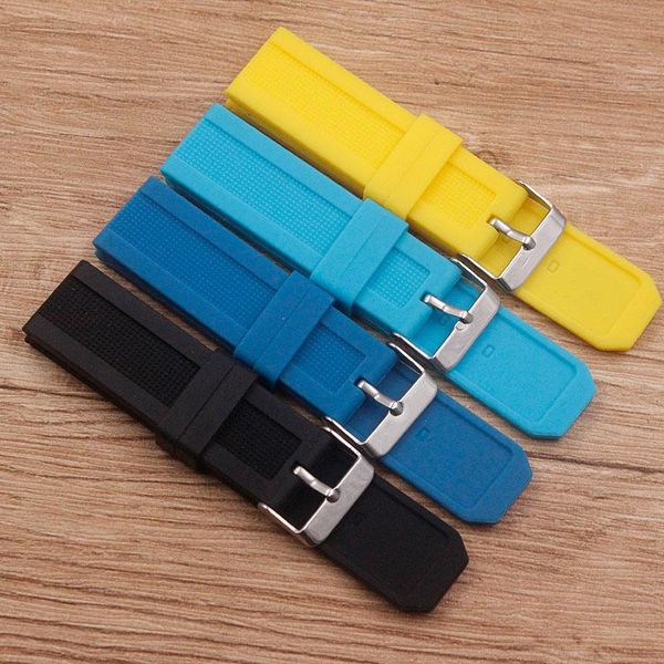 watch bands accessories silicone strap waterproof and sweatproof men's women's belt 22mm pin buckle, Black;brown
watch bands accessories silicone strap waterproof and sweatproof men's women's belt 22mm pin buckle, Black;brown