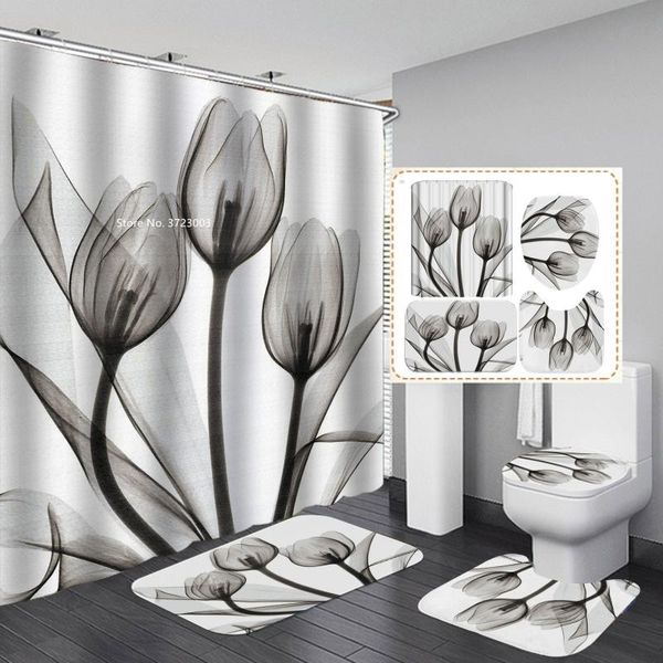 tulip flower digital print shower curtain bathroom non-slip floor mat toilet waterproof 4-piece set curtains
tulip flower digital print shower curtain bathroom non-slip floor mat toilet waterproof 4-piece set curtains