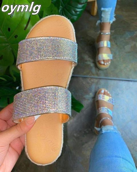 woman crystal slippers women's bling outdoor slides ladies fashion flat platform female non slip women shoes plus size, Black
woman crystal slippers women's bling outdoor slides ladies fashion flat platform female non slip women shoes plus size, Black