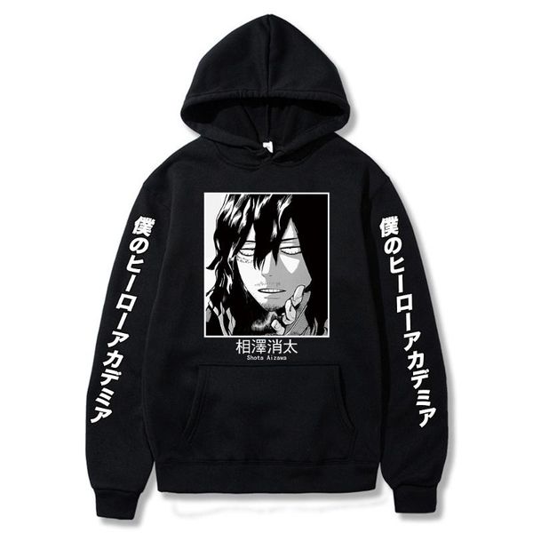 men's hoodies & sweatshirts cute mens my hero academia men women pullovers aizawa sa 90s anime hoody streetwear, Black
men's hoodies & sweatshirts cute mens my hero academia men women pullovers aizawa sa 90s anime hoody streetwear, Black