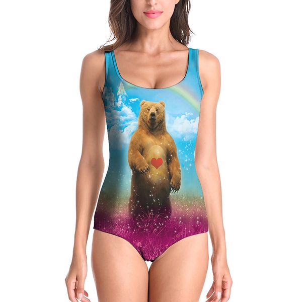 2021 swimsuit female bear pattern leaky back seaside spring holiday swimsuit bikini, White;black
2021 swimsuit female bear pattern leaky back seaside spring holiday swimsuit bikini, White;black