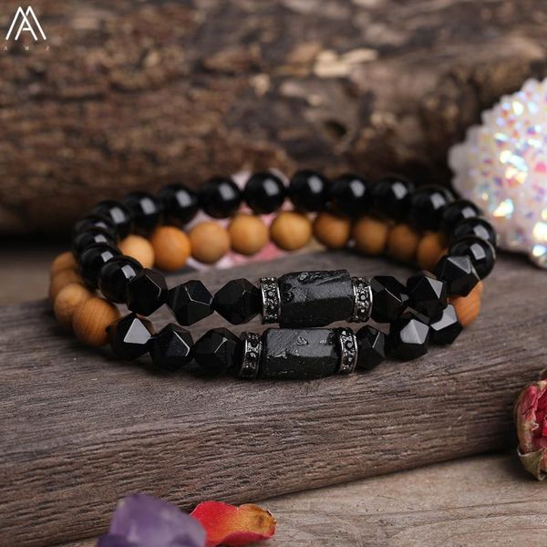 charm bracelets fashion fragrant wooden beads mala yoga bracelet women naural black tourmaline agates stone braided elsatic, Golden;silver
charm bracelets fashion fragrant wooden beads mala yoga bracelet women naural black tourmaline agates stone braided elsatic, Golden;silver