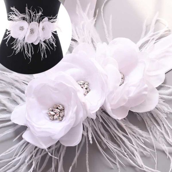 wedding sashes ueen s438 white flower sash belt for dress accessories feather belts bridal with cloth
wedding sashes ueen s438 white flower sash belt for dress accessories feather belts bridal with cloth