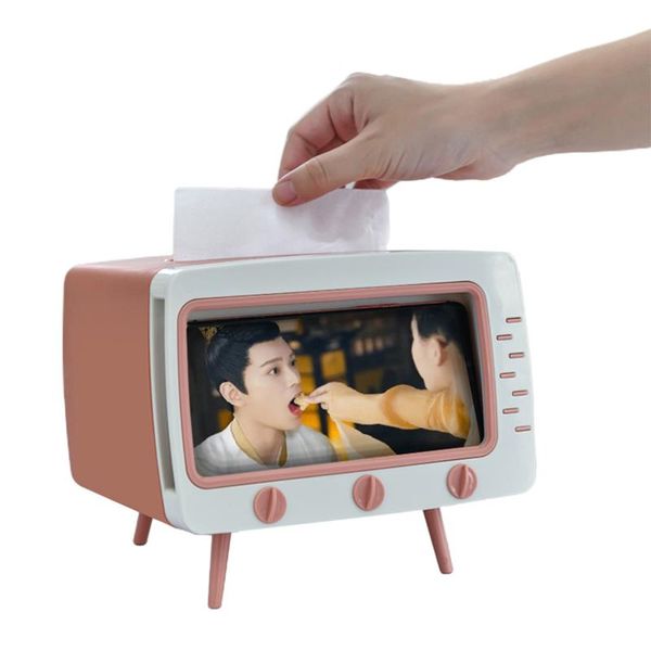 tissue boxes & napkins tv box widen mouth double storage anti-slip raised base creative mobile phone shelf
tissue boxes & napkins tv box widen mouth double storage anti-slip raised base creative mobile phone shelf