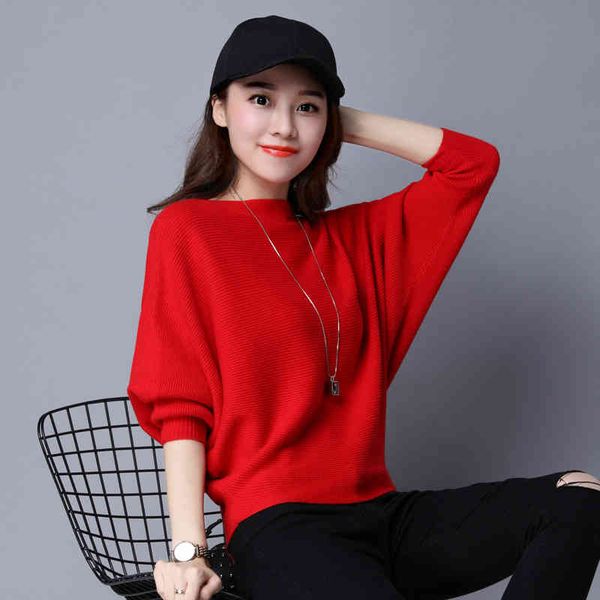 knits spring autumn knitted sweater pullover plus size slim bat sleeve knitwear casual short jumper fashion women sweaters, White
knits spring autumn knitted sweater pullover plus size slim bat sleeve knitwear casual short jumper fashion women sweaters, White