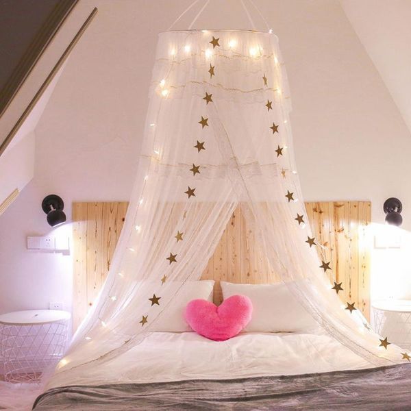 sweet baby girl dream bed mosquito net round dome hanging children room decoration crib netting tent washable detachable
sweet baby girl dream bed mosquito net round dome hanging children room decoration crib netting tent washable detachable