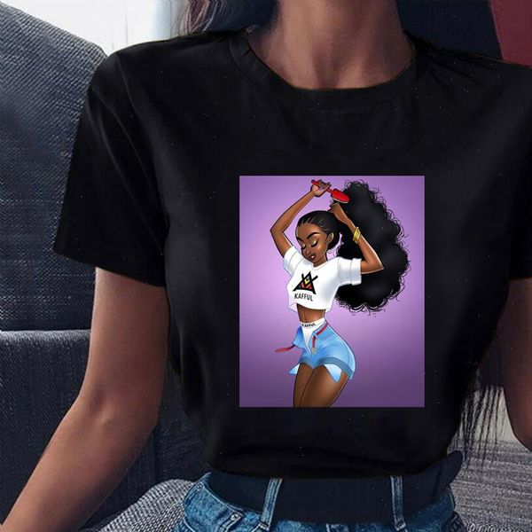 womens t shirts cool melanin black girl graphic printed women shirt femal summer fashion short sleeve tshirts casual tee, White
womens t shirts cool melanin black girl graphic printed women shirt femal summer fashion short sleeve tshirts casual tee, White