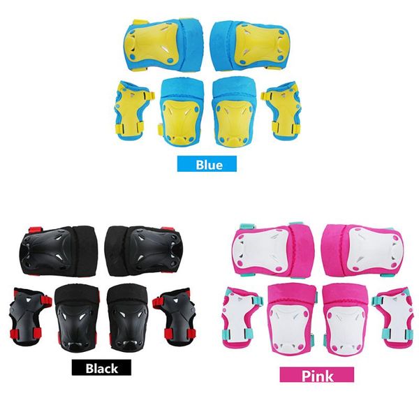 elbow & knee pads children's roller skating protective gear set skateboard professional cycling wrist protection, Black;gray
elbow & knee pads children's roller skating protective gear set skateboard professional cycling wrist protection, Black;gray