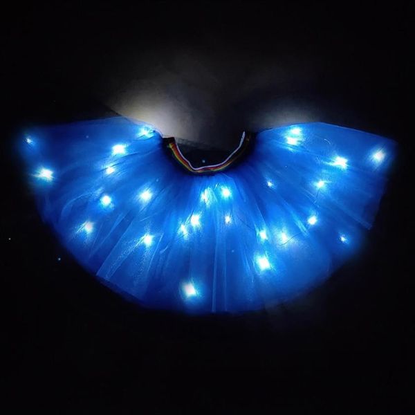 led glowing light kids girls women skirts princess tutu children clothing wedding party dancing miniskirt costume cosplay, Blue
led glowing light kids girls women skirts princess tutu children clothing wedding party dancing miniskirt costume cosplay, Blue