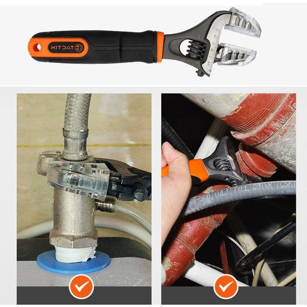 hand tools universal key pipe wrench open 38 mm & inch 2 in 1 spanner snap n grip tool plumber multi for home
hand tools universal key pipe wrench open 38 mm & inch 2 in 1 spanner snap n grip tool plumber multi for home
