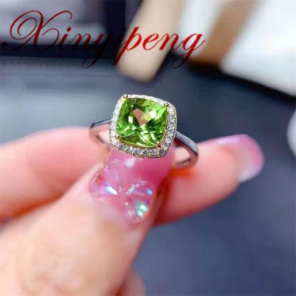 cluster rings xin yipeng real s925 sterling silver gold plated inlaid natural peridot ring fine gemstone jewelry anniversary gifts for women, Golden;silver
cluster rings xin yipeng real s925 sterling silver gold plated inlaid natural peridot ring fine gemstone jewelry anniversary gifts for women, Golden;silver