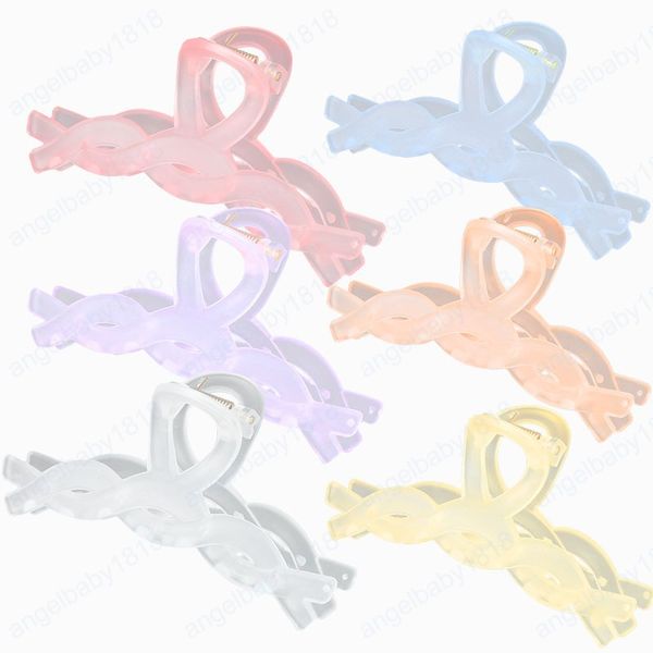 fashion simple translucent twist hairpin hair claw barrettes for women girl accessories headwear, Slivery;white
fashion simple translucent twist hairpin hair claw barrettes for women girl accessories headwear, Slivery;white