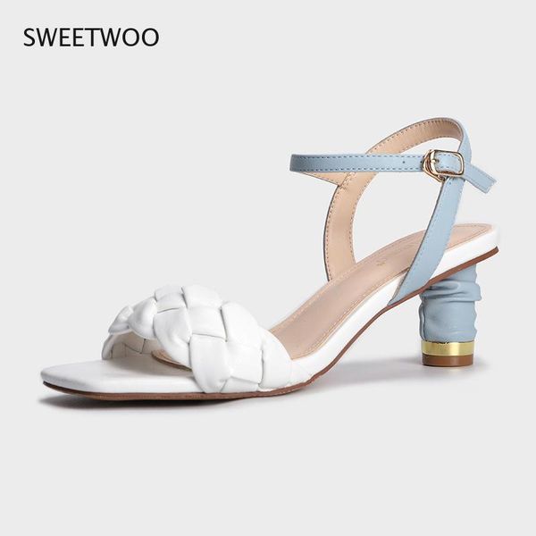 sandals 2021 summer chunky heels women's square toe shoes woven fashion single comfortable daily wear sexy, Black
sandals 2021 summer chunky heels women's square toe shoes woven fashion single comfortable daily wear sexy, Black