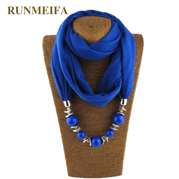 scarves runmeifa mode-accessoires nieuwe mode elegante sieraden ketting hanger sjaal voor vrouwen 5 kleuren polyester sjaals, Blue;gray
scarves runmeifa mode-accessoires nieuwe mode elegante sieraden ketting hanger sjaal voor vrouwen 5 kleuren polyester sjaals, Blue;gray