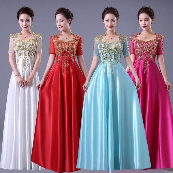 stage wear in 2021 the president elegant dress costume choral service models big yards dignified atmosphere, Black;red
stage wear in 2021 the president elegant dress costume choral service models big yards dignified atmosphere, Black;red