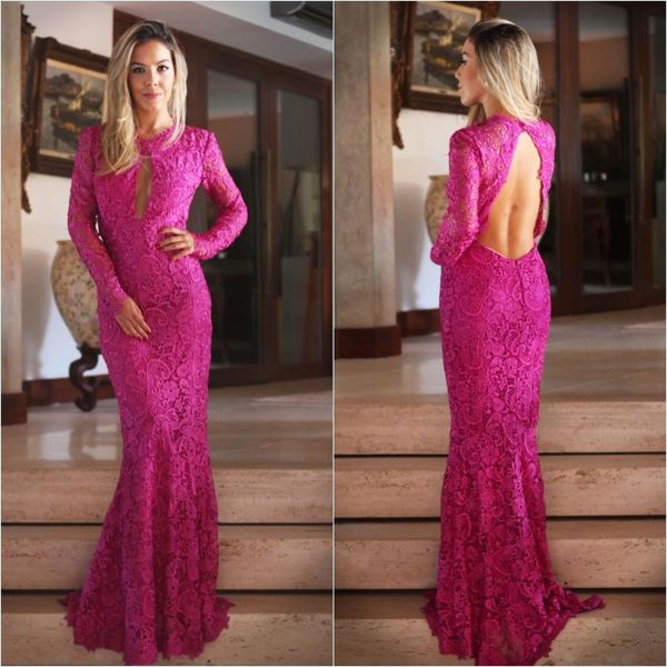 gorgeous lace long sleeve prom dresses full lace mermaid evening gowns backless modern graduation formal occasion party dress, Black;red
gorgeous lace long sleeve prom dresses full lace mermaid evening gowns backless modern graduation formal occasion party dress, Black;red